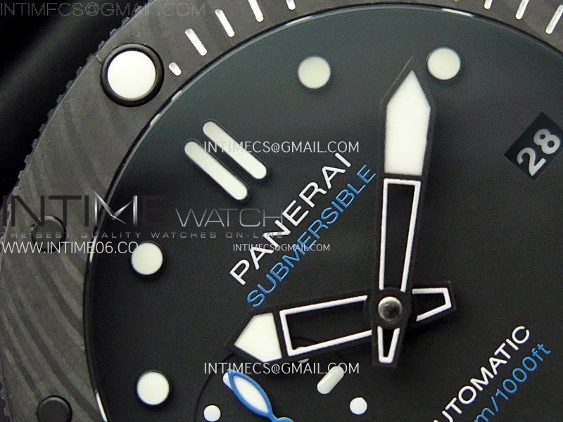 PAM2231 Carbotech 42mm VSF Best Edition Black Dial on Black Rubber Strap P.900 Super Clone